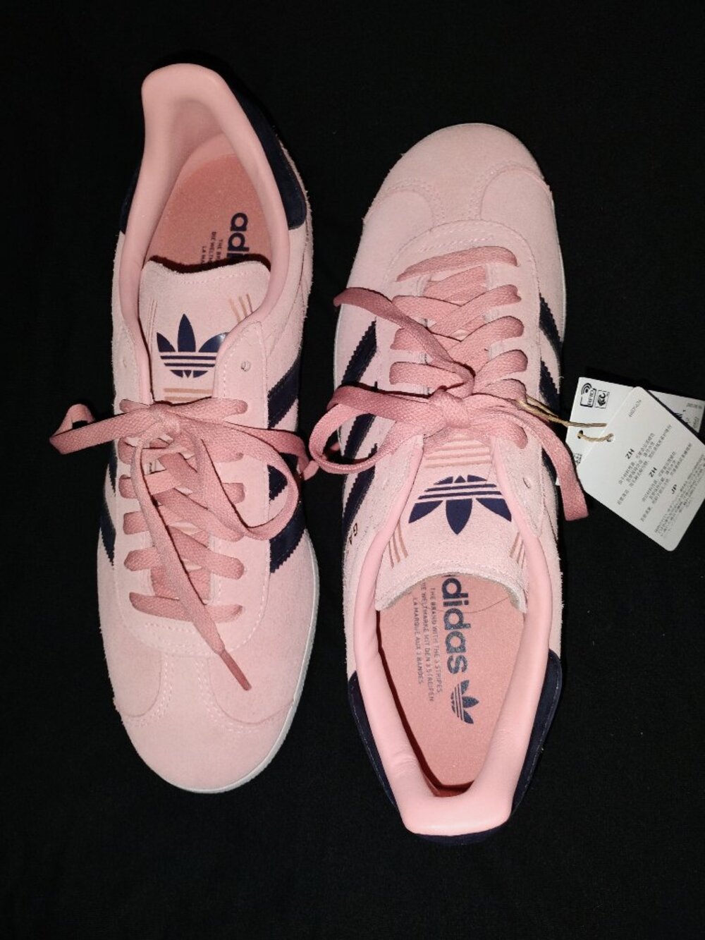 Adidas Originals NWT Glow Pink/Aurora Black Sneakers JH5388 Size 9 1/2